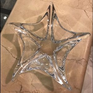 DAUM France Crystal Star Fish !!!!